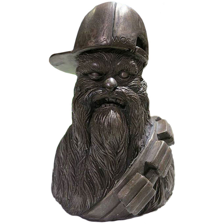Chewballer Bust - Bronze by Woes (Aaron Martin)