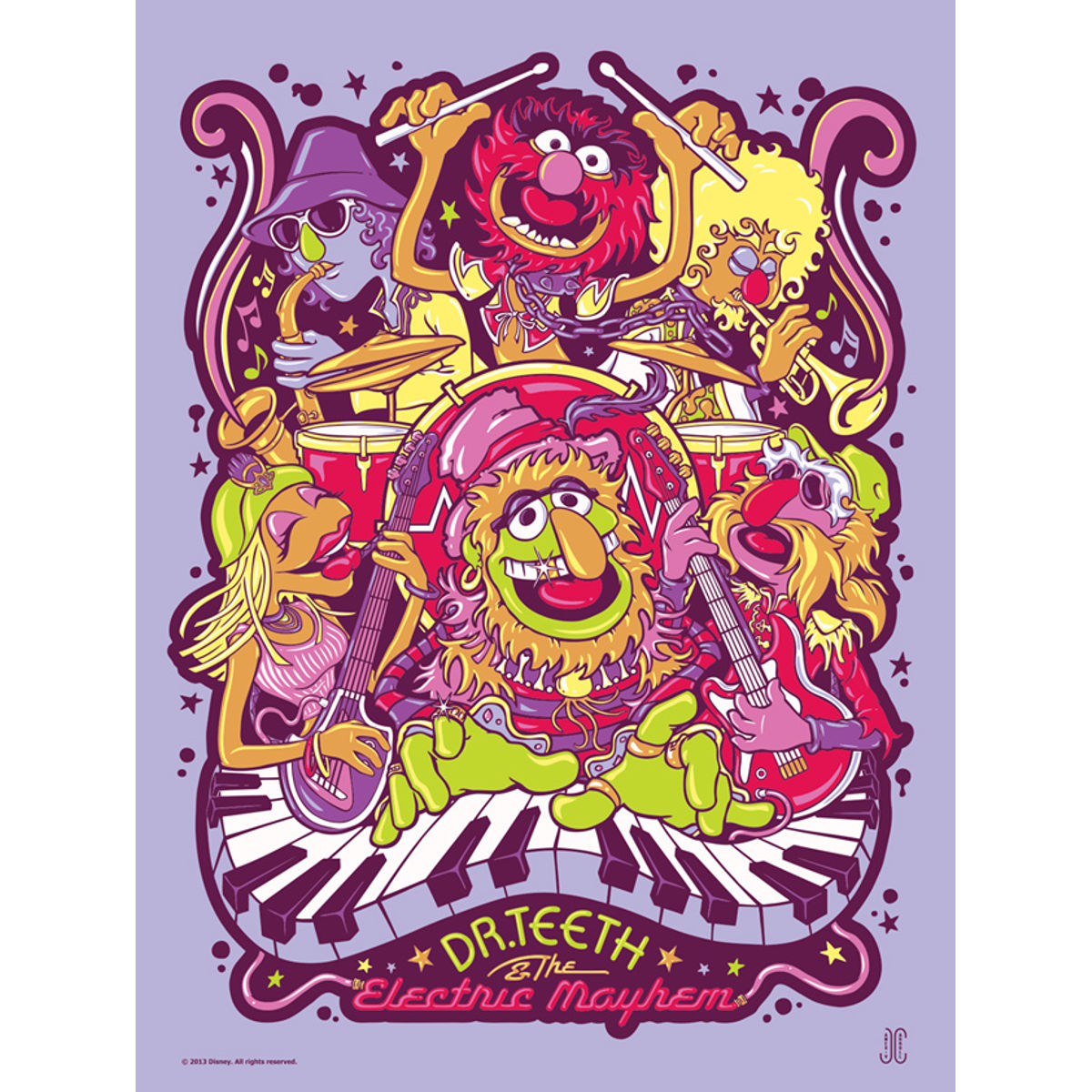 Dr. Teeth and the Electric Mayhem - Purple Haze Variant