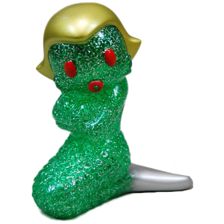 Suity-chan - Green Glitter w/ Gold hair by Hints and Spices (Shane Haddy)