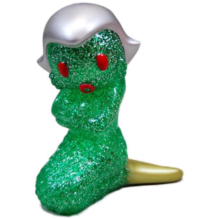 Suity-chan - Green Glitter w/ Silver Hair by Hints and Spices (Shane Haddy)