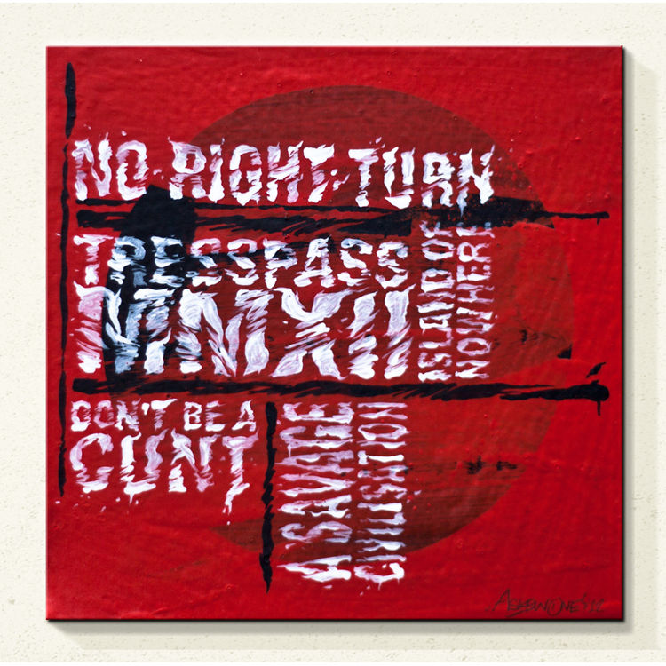 No Right Turn by Askew