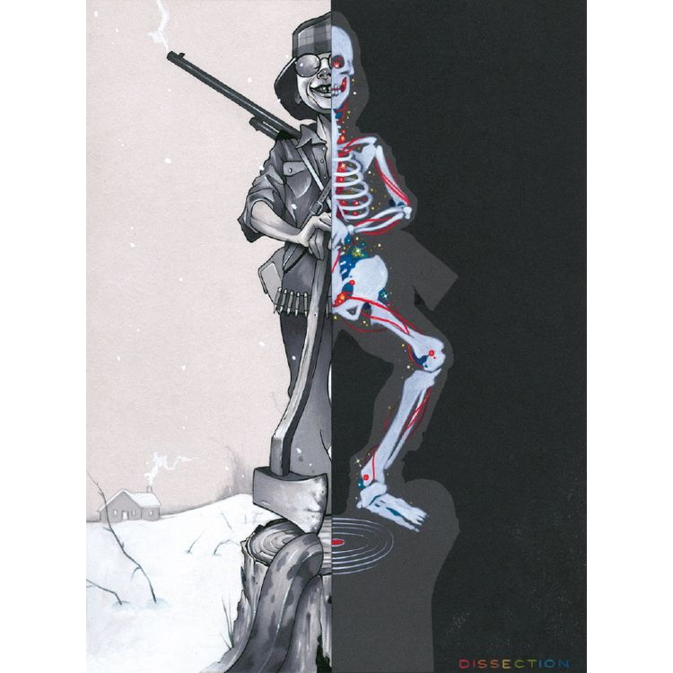 Hunter Dissection by Chris B. Murray