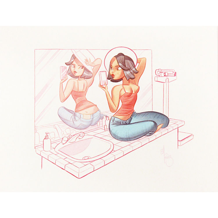 LIBRA: THE SELF-ADMIRER by Bill Presing