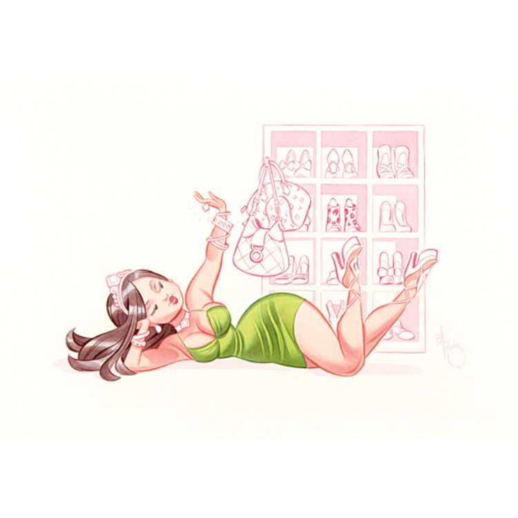 TAURUS: THE MATERIAL GIRL by Bill Presing