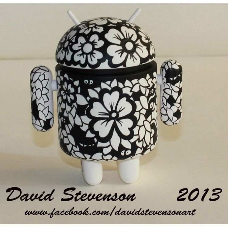 Flower android by David Stevenson