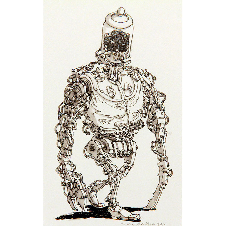 BRAIN BOT by Mattias Adolfsson
