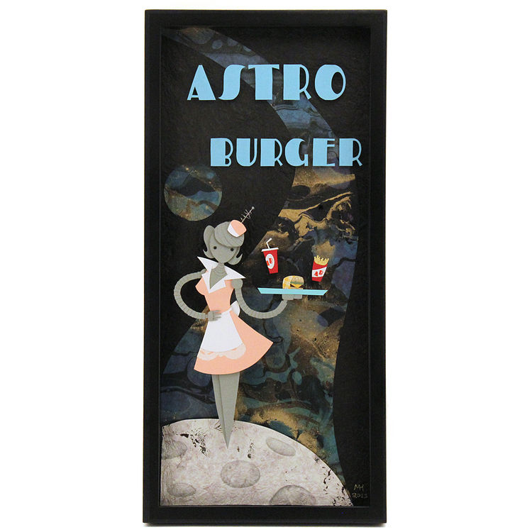 ASTRO BURGER by Megan Hughes