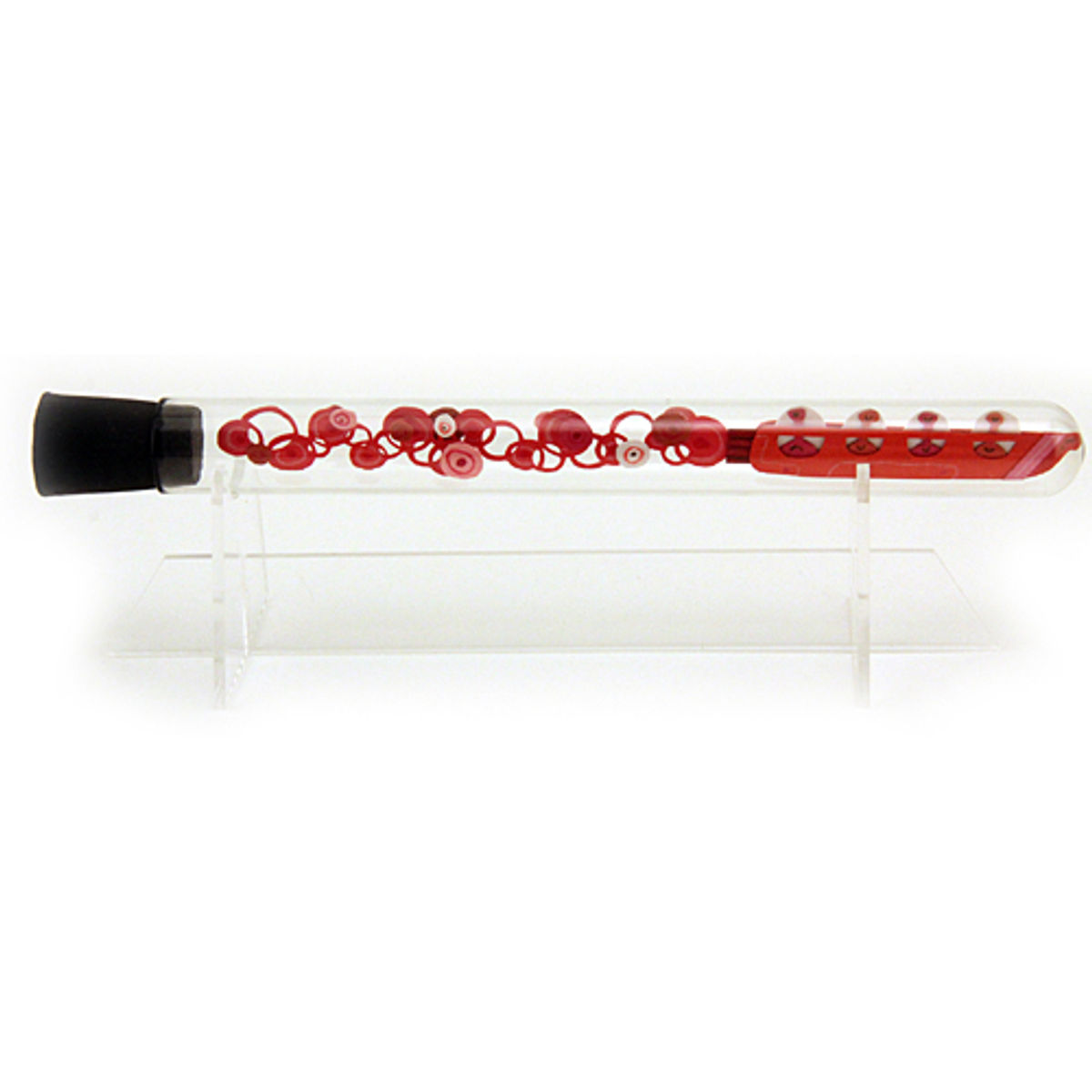SPACE SHIP IN A BOTTLE - RED