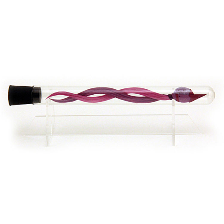 SPACE SHIP IN A BOTTLE - VIOLET by Jared Andrew Schorr