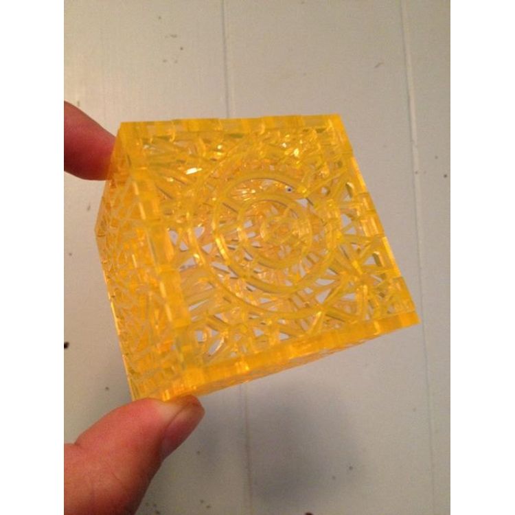 RETICULATED BOX - Yellow by Carson Catlin