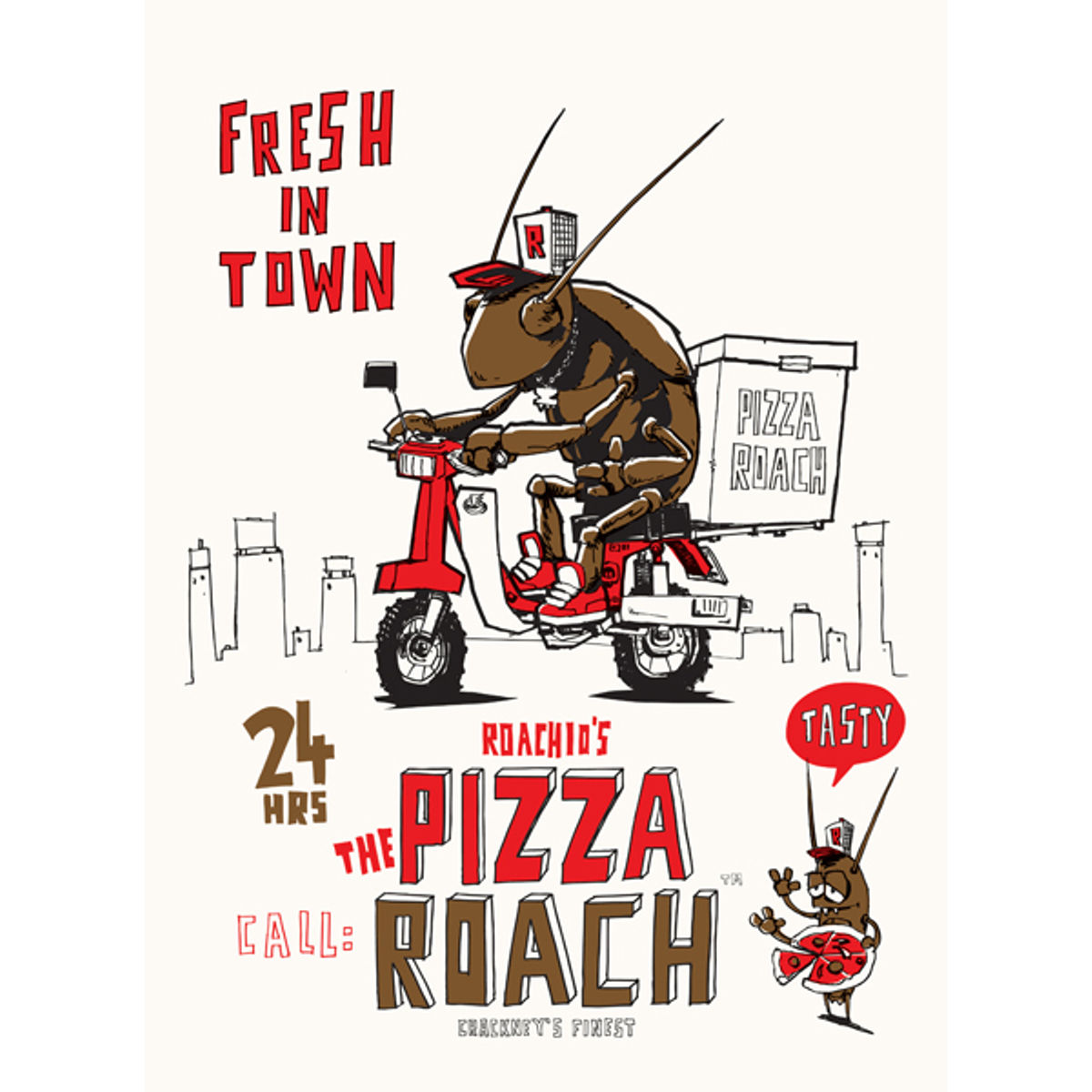 Pizza Roach
