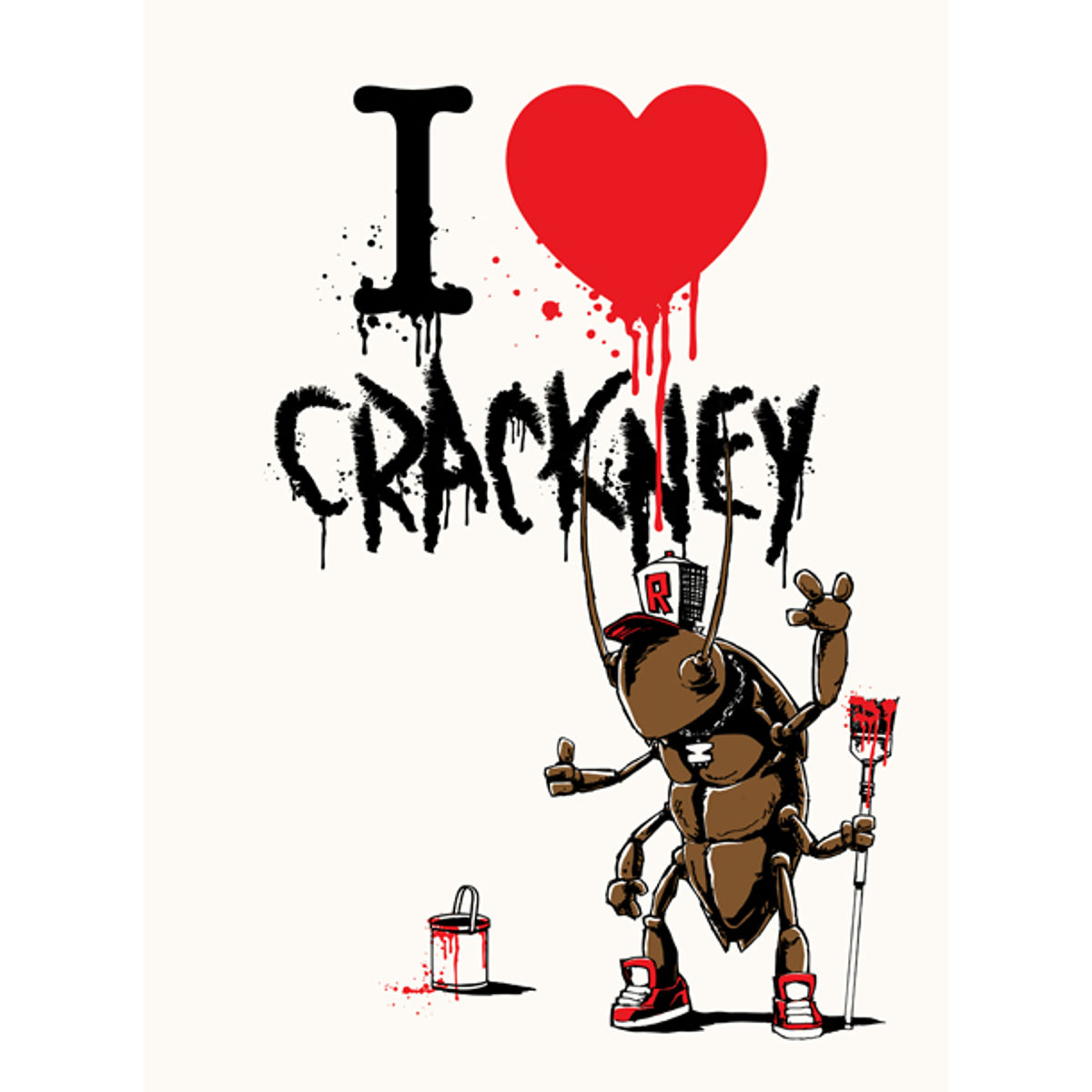 I Love Crackney Roach