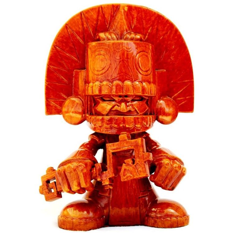 Wooden Mictlan by Jesse Hernandez