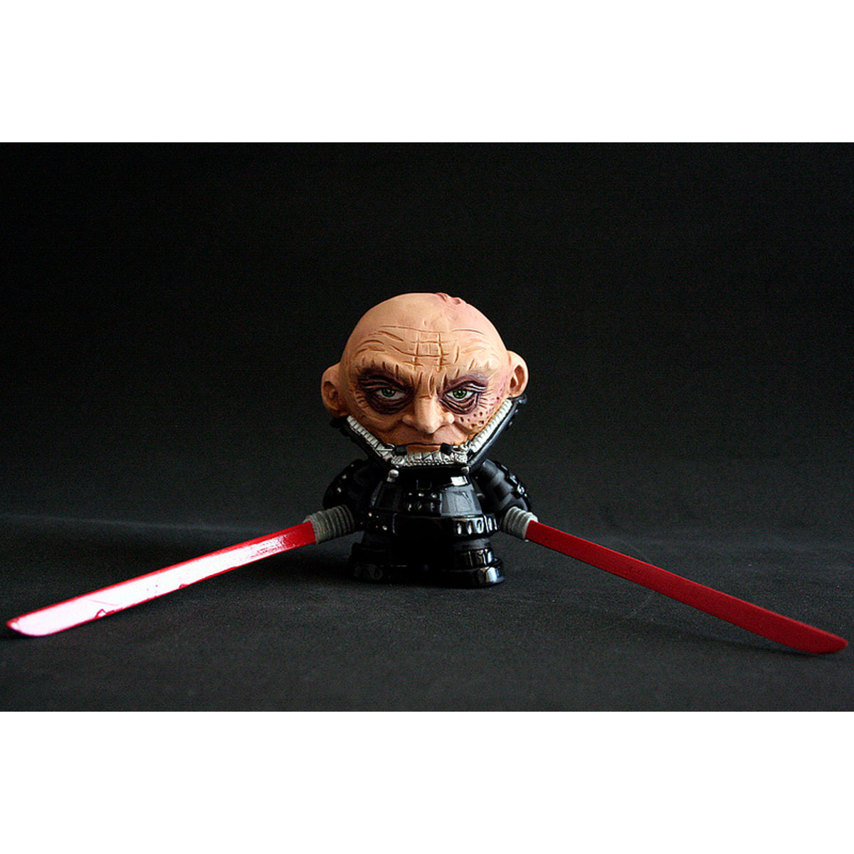 Unmasked Darth Vader