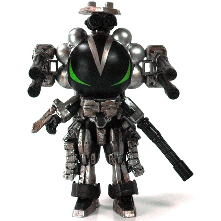 Qi-Qillbots - Silver by Josh Mayhem