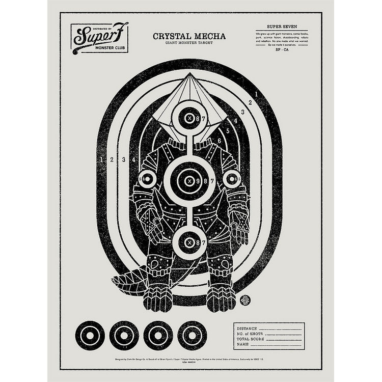 Crystal Mecha - Shooting Gallery by Clark Orr