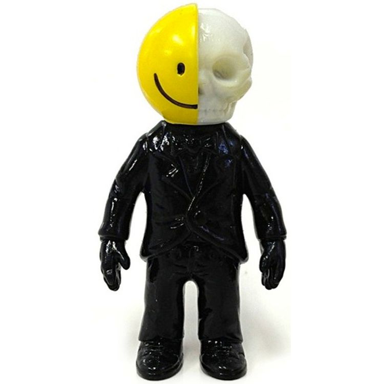 Jekyll and Hyde Smile Skull - Black by Secret Base