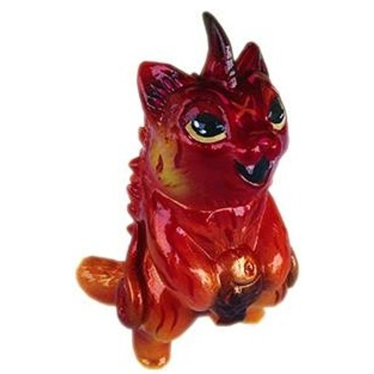 Micro Kaiju Negora - Fire Idol by Stickup Monsters (Javier Jiménez)