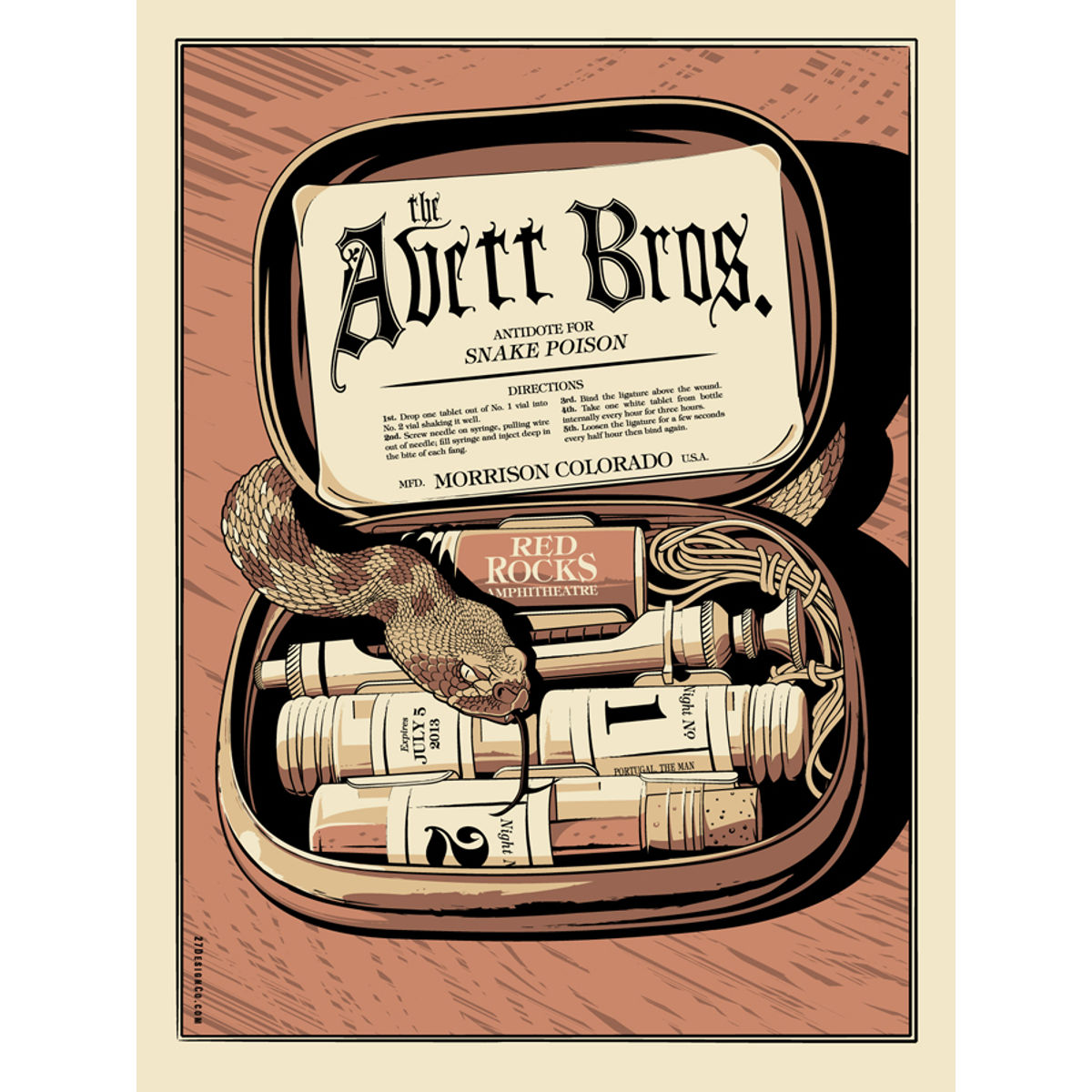 The Avett Brothers – Red Rocks, Night 1