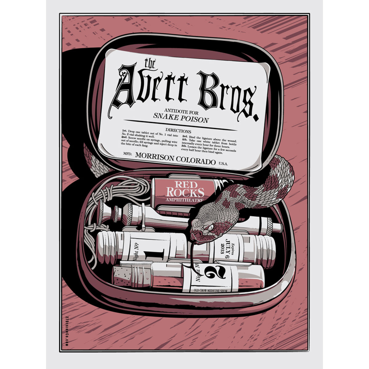 The Avett Brothers – Red Rocks, Night 2