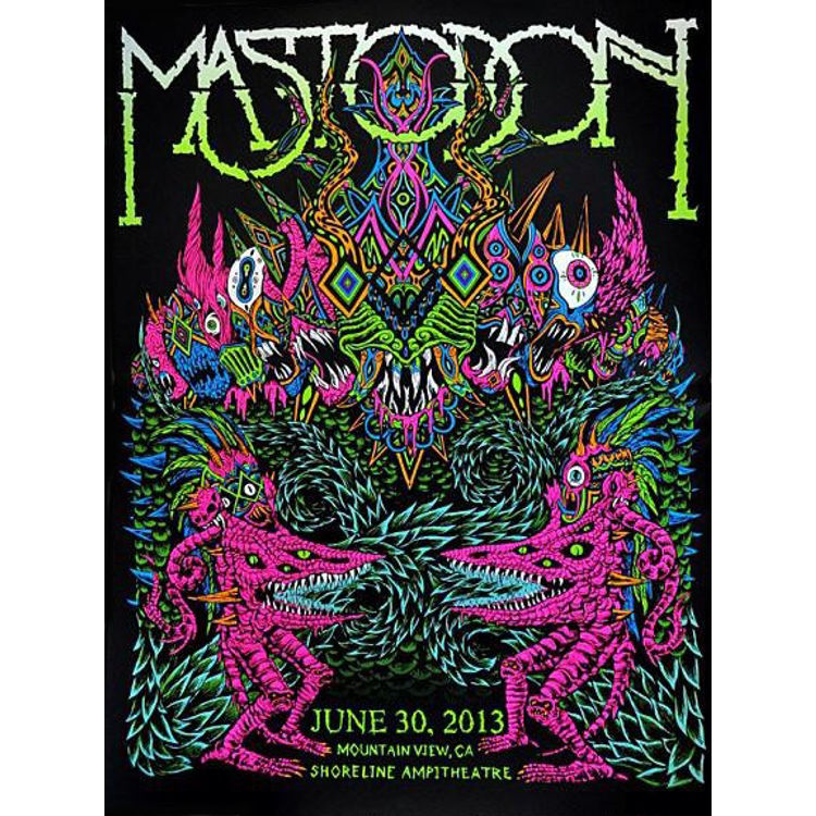 Mastodon – Mountain View, CA 2013 by Skinner