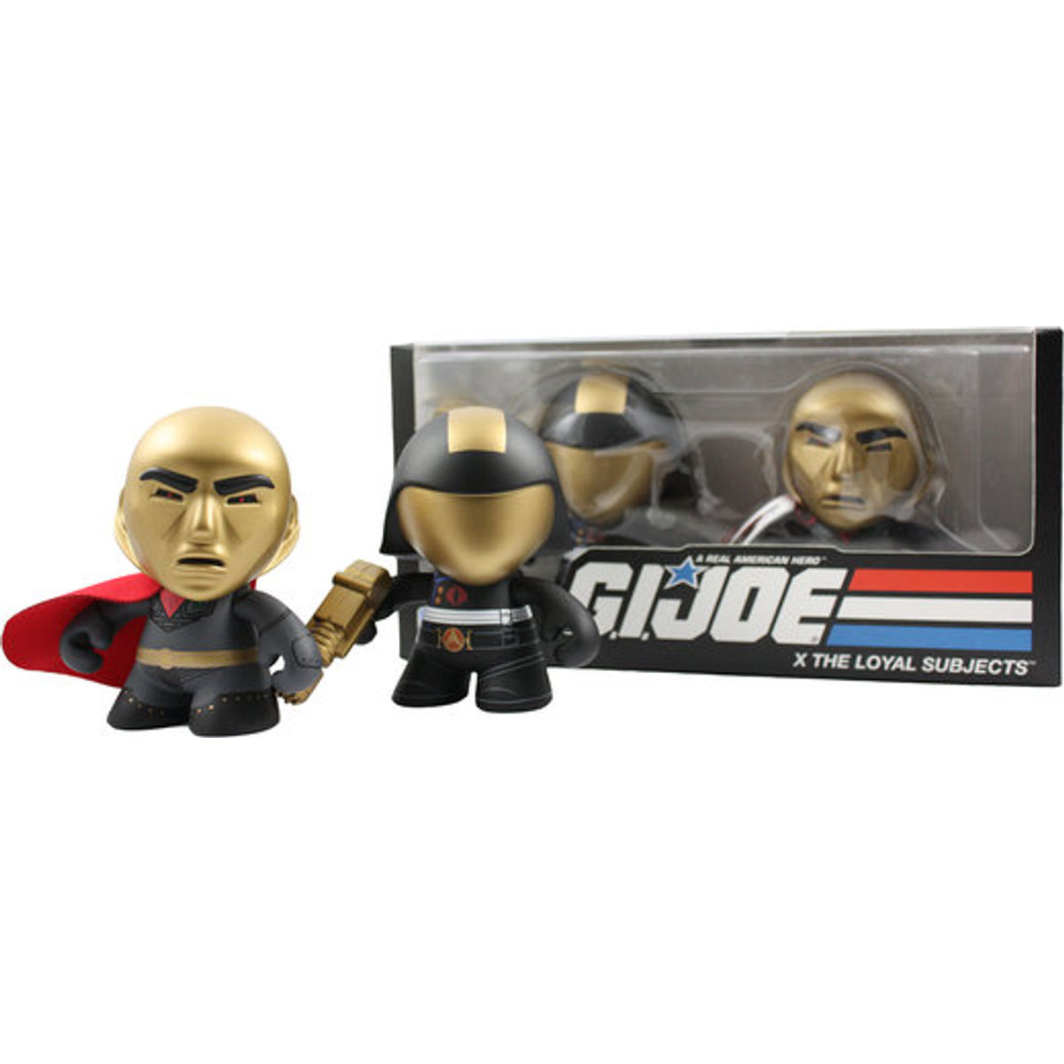 Iron Grenadiers Destro & Gold Cobra Commander (Set)
