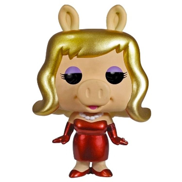 SDCC Metallic Miss Piggy : The Muppets [02] by Jim Henson