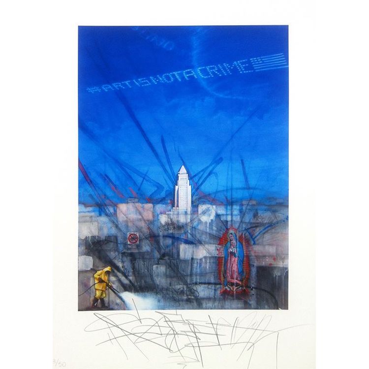 #Art Is Not A Crime by Saber One