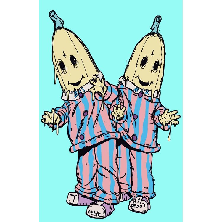 Bananas in pajamas by Deladeso