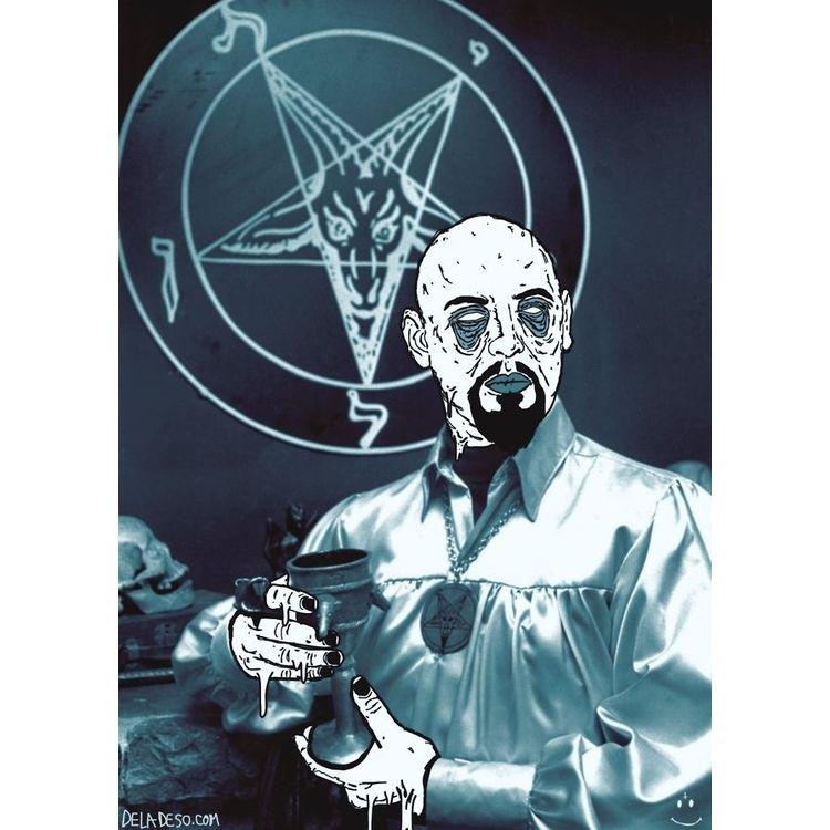 Anton Lavey by Deladeso