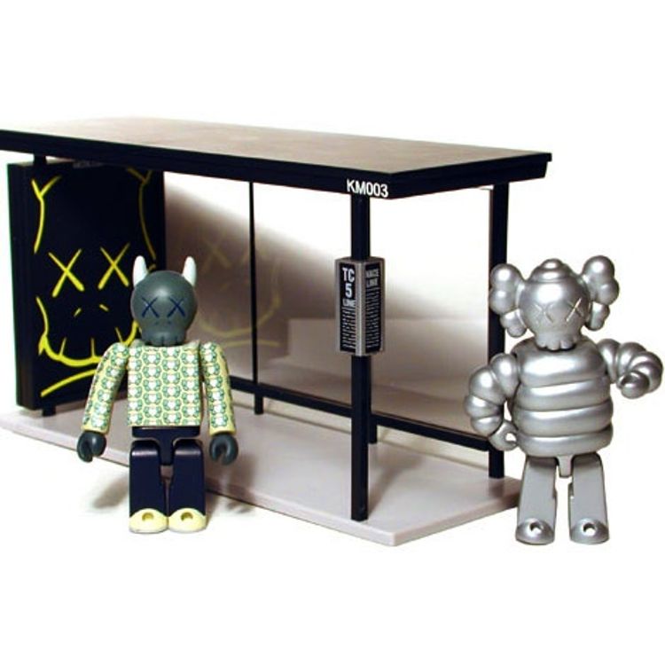 Kubrick Bus Stop - Set 3 by Kaws (Brian Donnelly)