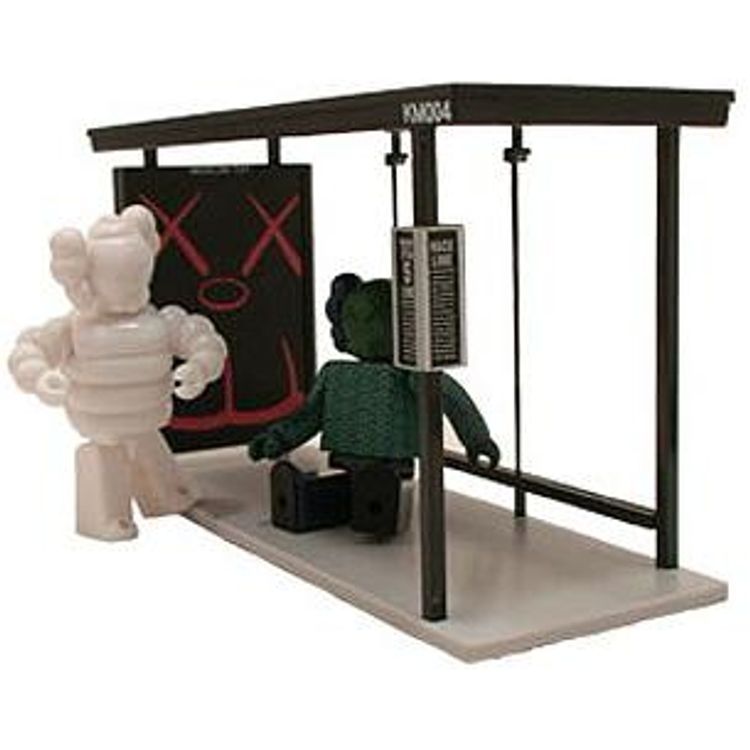 Kubrick Bus Stop - Set 4 by Kaws (Brian Donnelly)