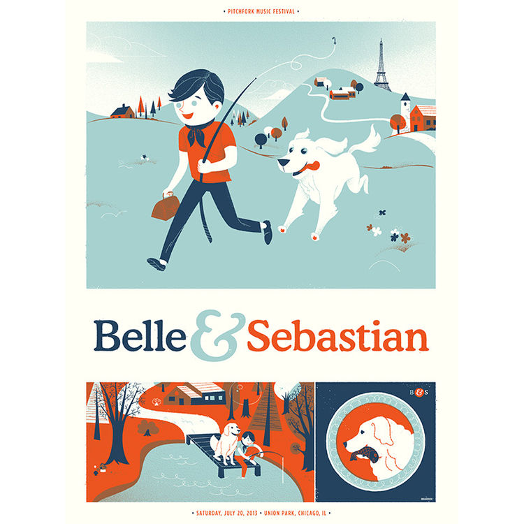 Belle & Sebastian – Chicago, IL 2013 by Delicious Design League