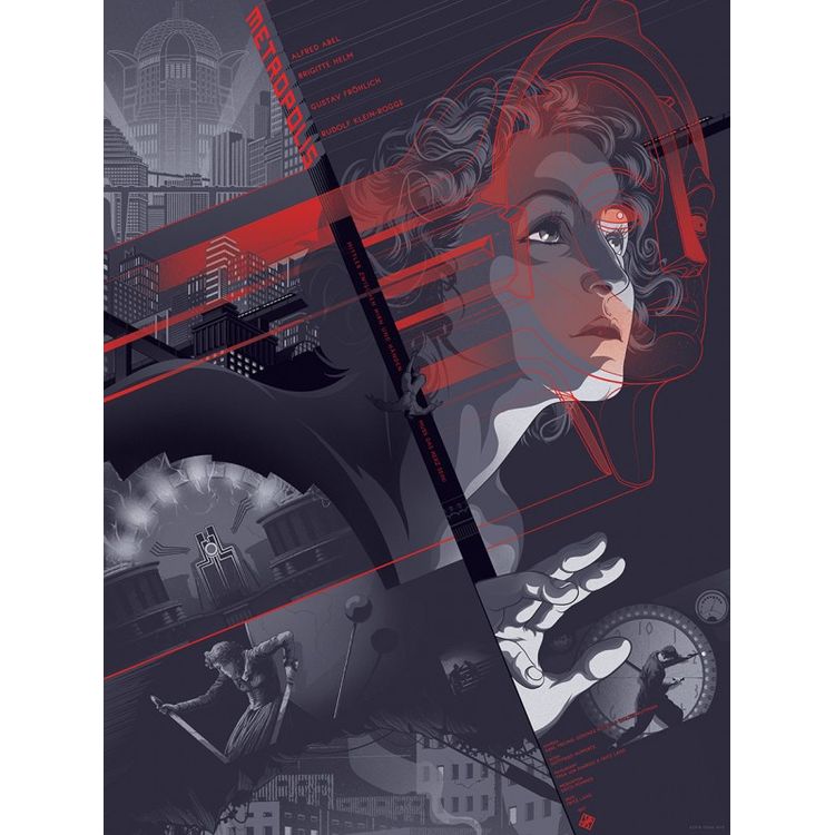 Metropolis - Giclée Variant by Kevin Tong