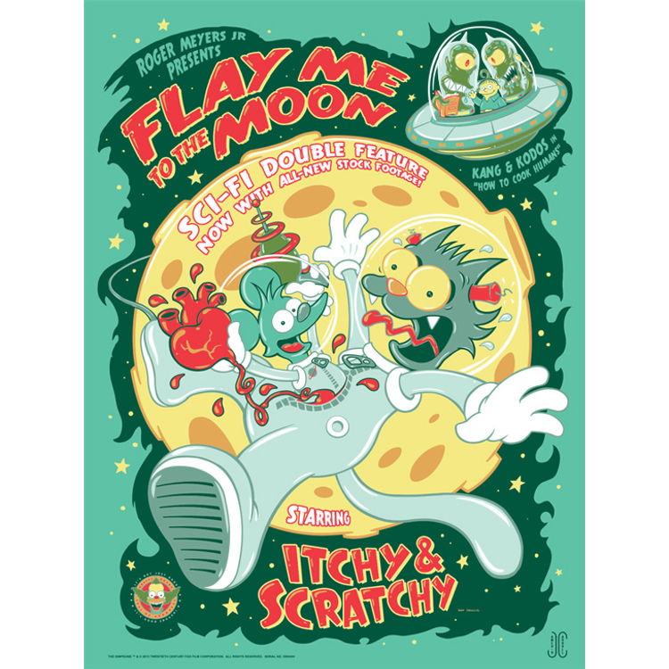 Flay Me to the Moon - Variant by James Carroll