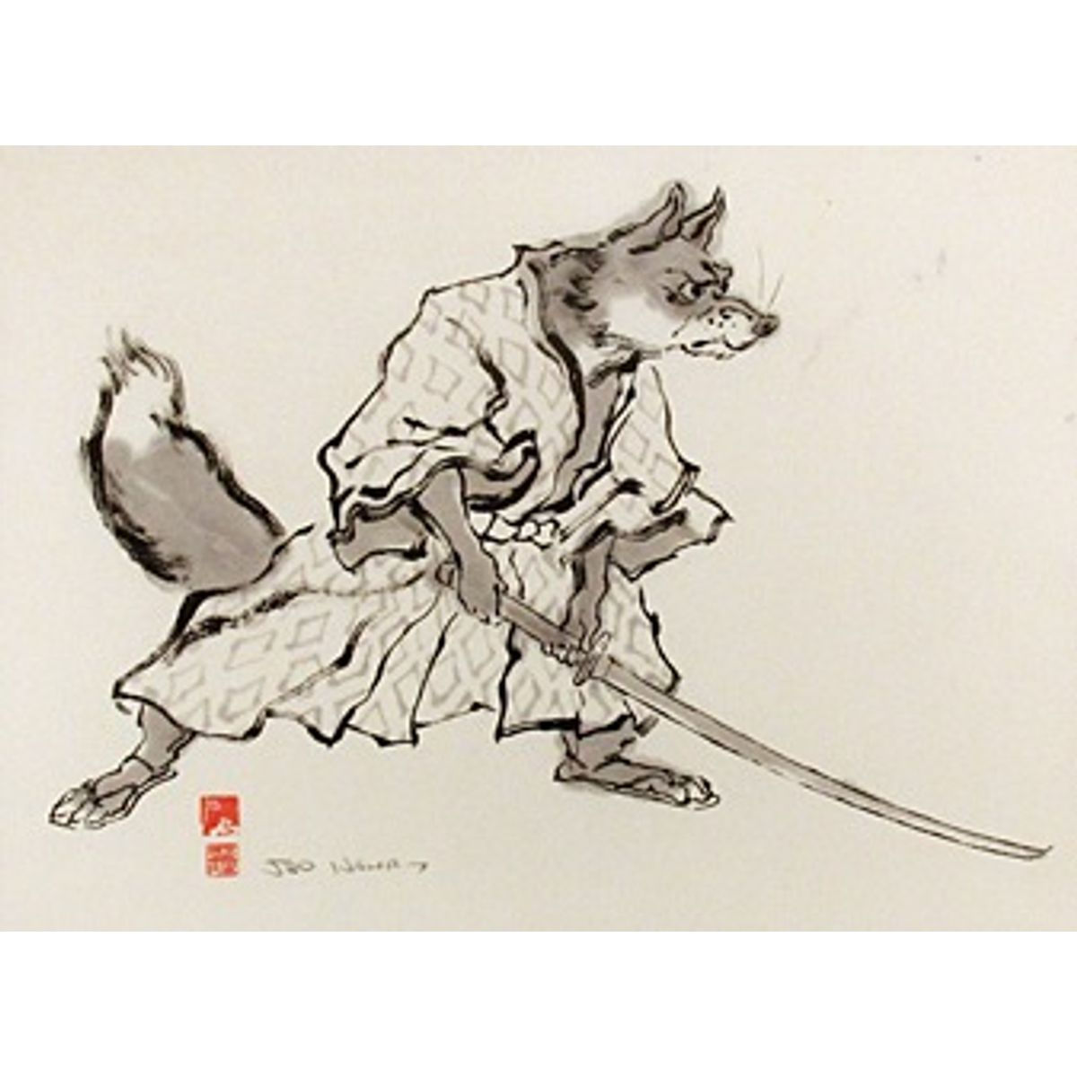 Wolf Samurai