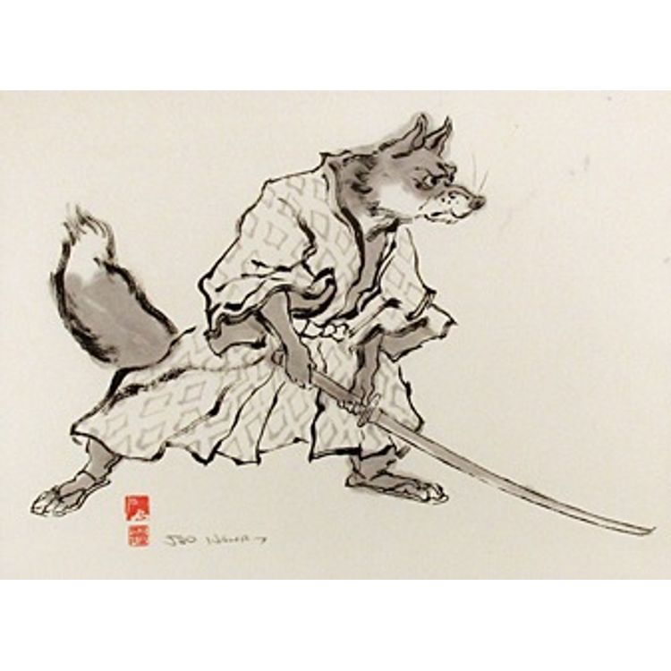 Wolf Samurai by Jed Henry