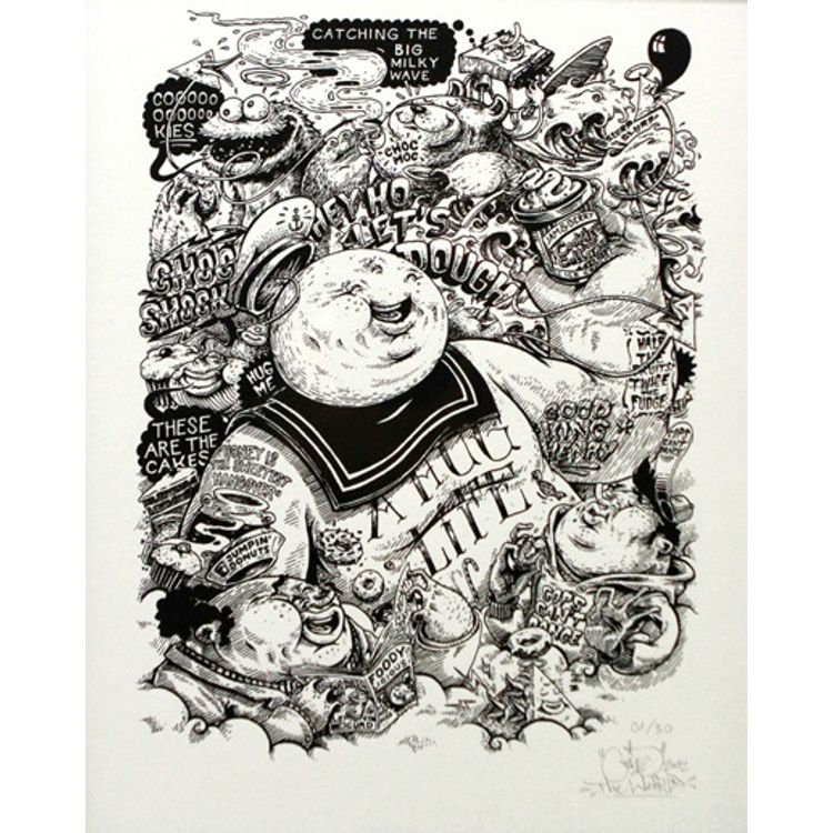 Sucreries En Masse - Black and White Edition by Cone