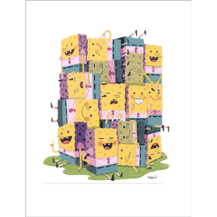 Sponges (Print) by Oliver Akuin