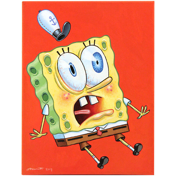 Spongebob Hat by Peter Bennett