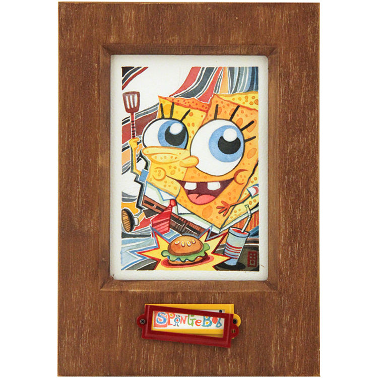 Spongebob Cubism by Alina Chau