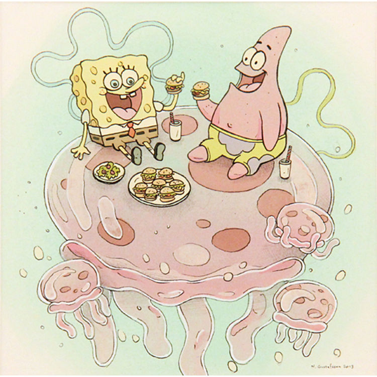 Picnic at the Jellyfish Fields by Nicole Gustafsson