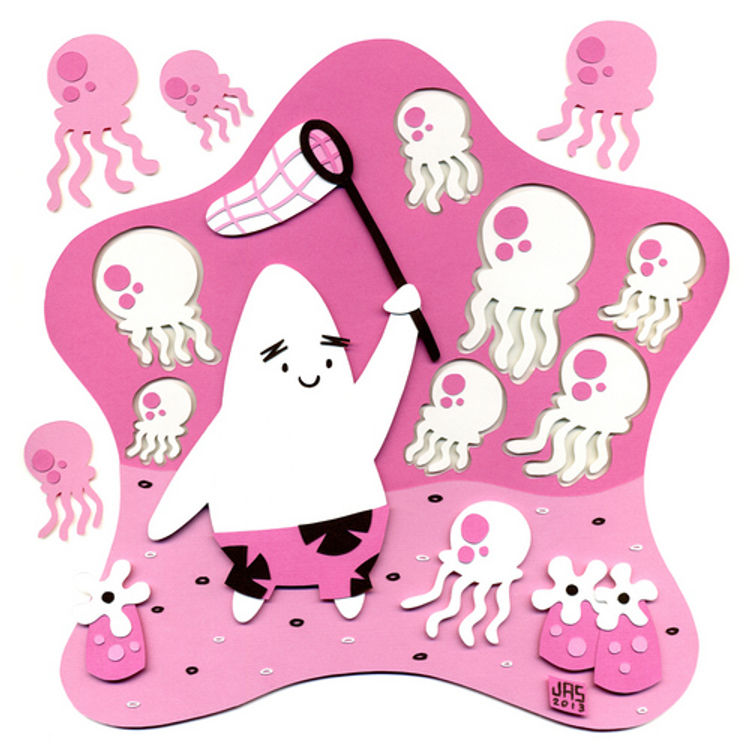 Jelly Fishing by Jared Andrew Schorr