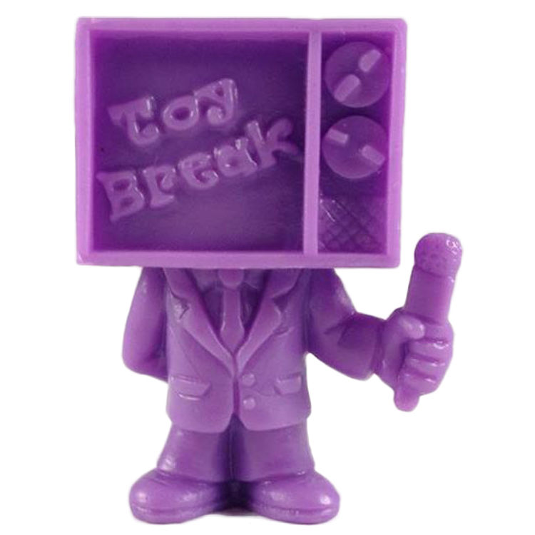 Toy Break Mascot - Purple by George Gaspar