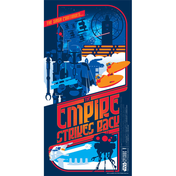 The Empire Strikes Back by Mark Daniels