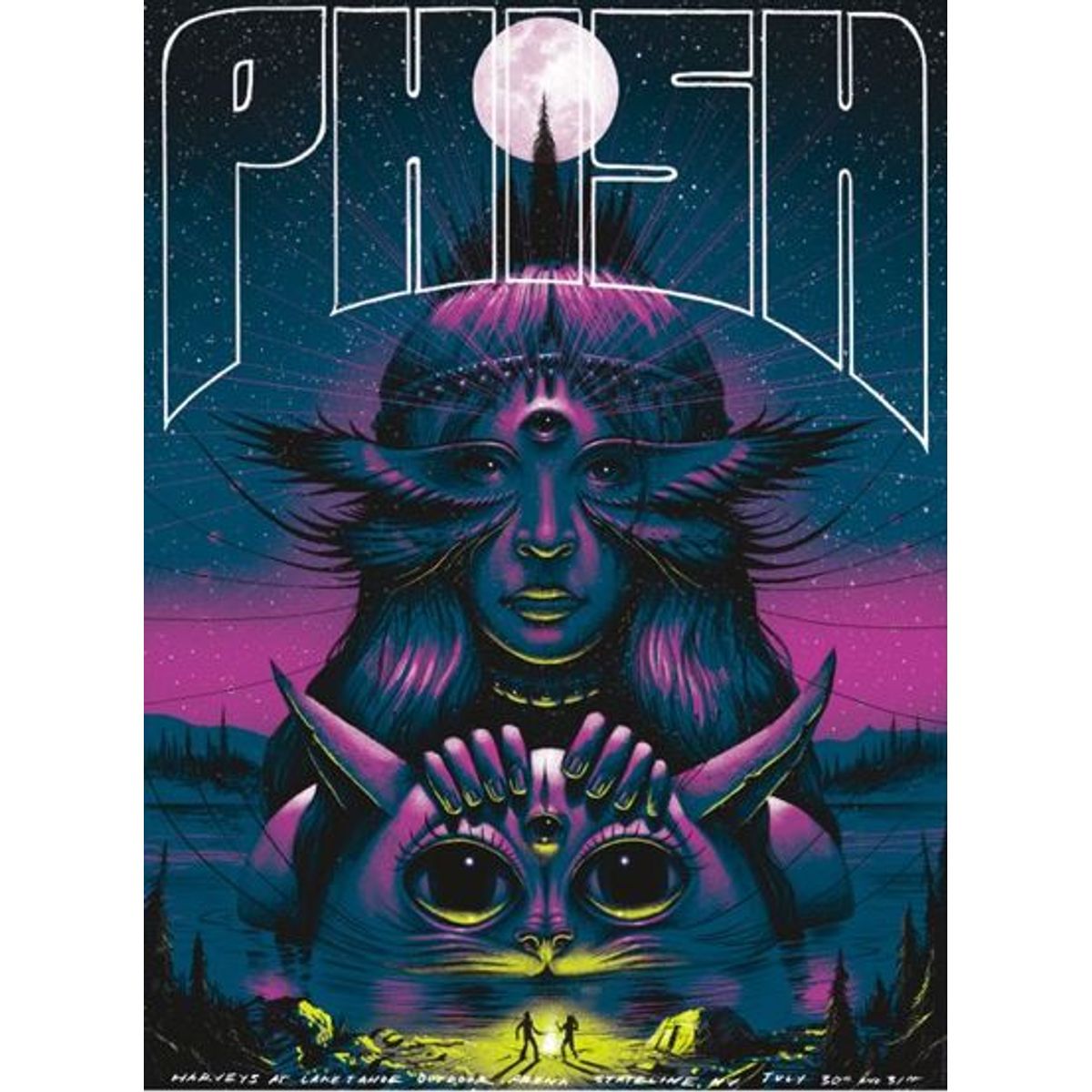 Phish - Lake Tahoe, NV 2013 (Variant)