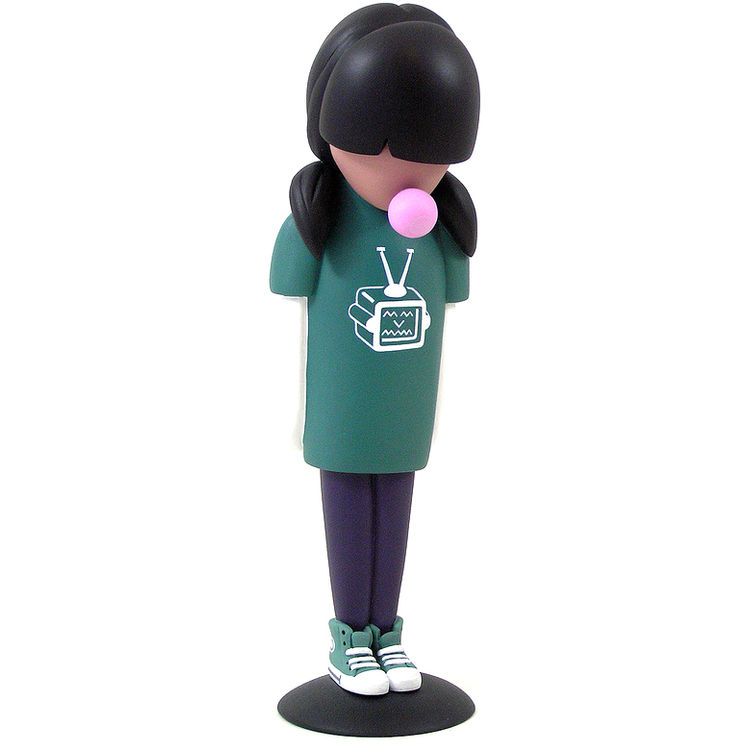 Babycakes - Green Angry Analogue by iBreakToys (Lisa Rae Hansen)