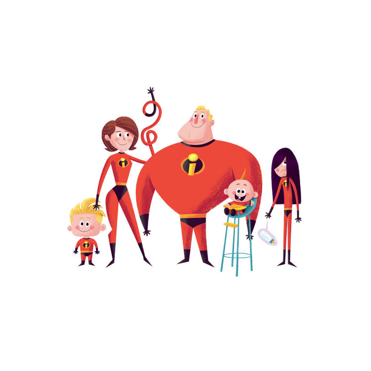 The Incredibles by Matt Kaufenberg