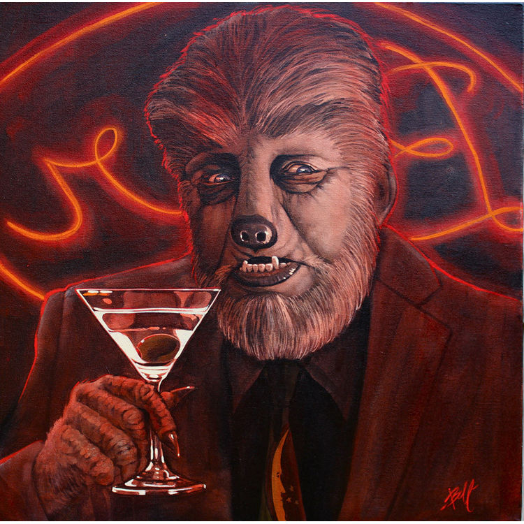 Red Moon by Mike Bell