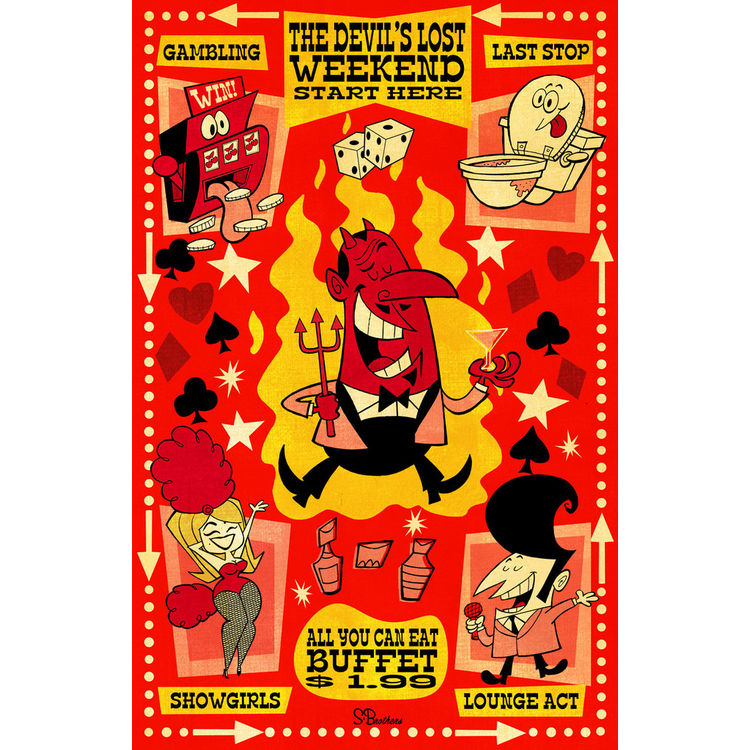 The Devil's Lost Weekend: A Road Map of Debauchery by Scott Brothers